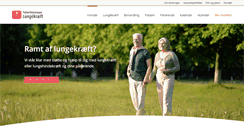 Desktop Screenshot of lungekraeft.com